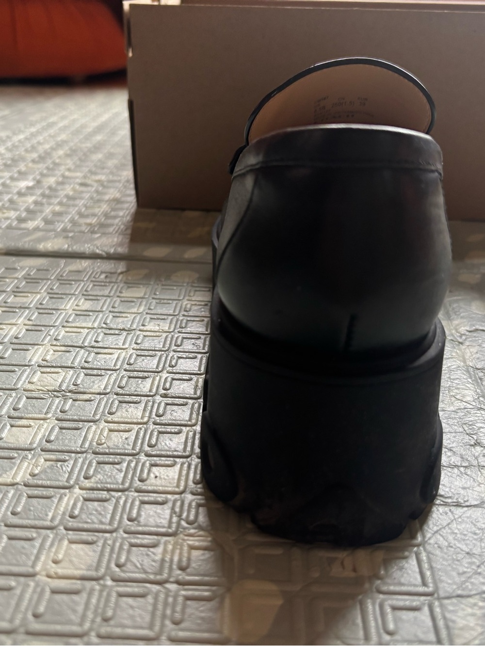 Coach Chunky Leather Loafers - Picture 4 of 8